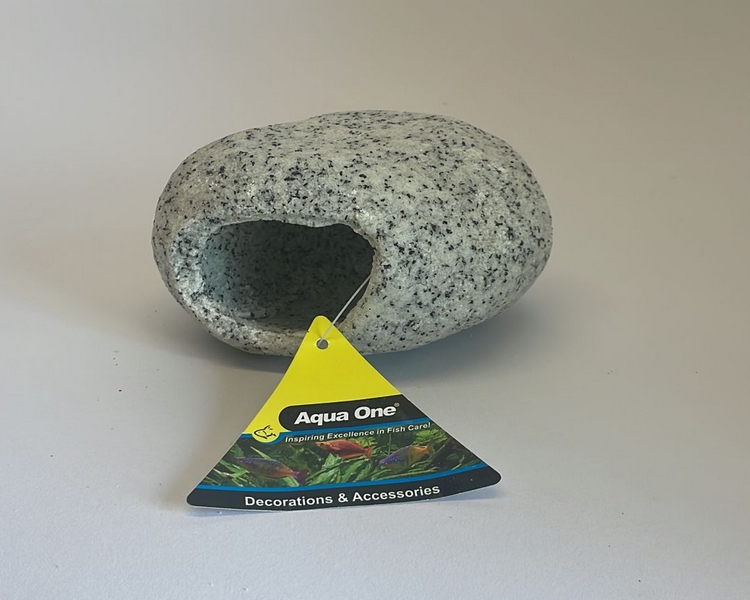 Aqua One Marble Round Cave - Medium - 12x9x6.5cm